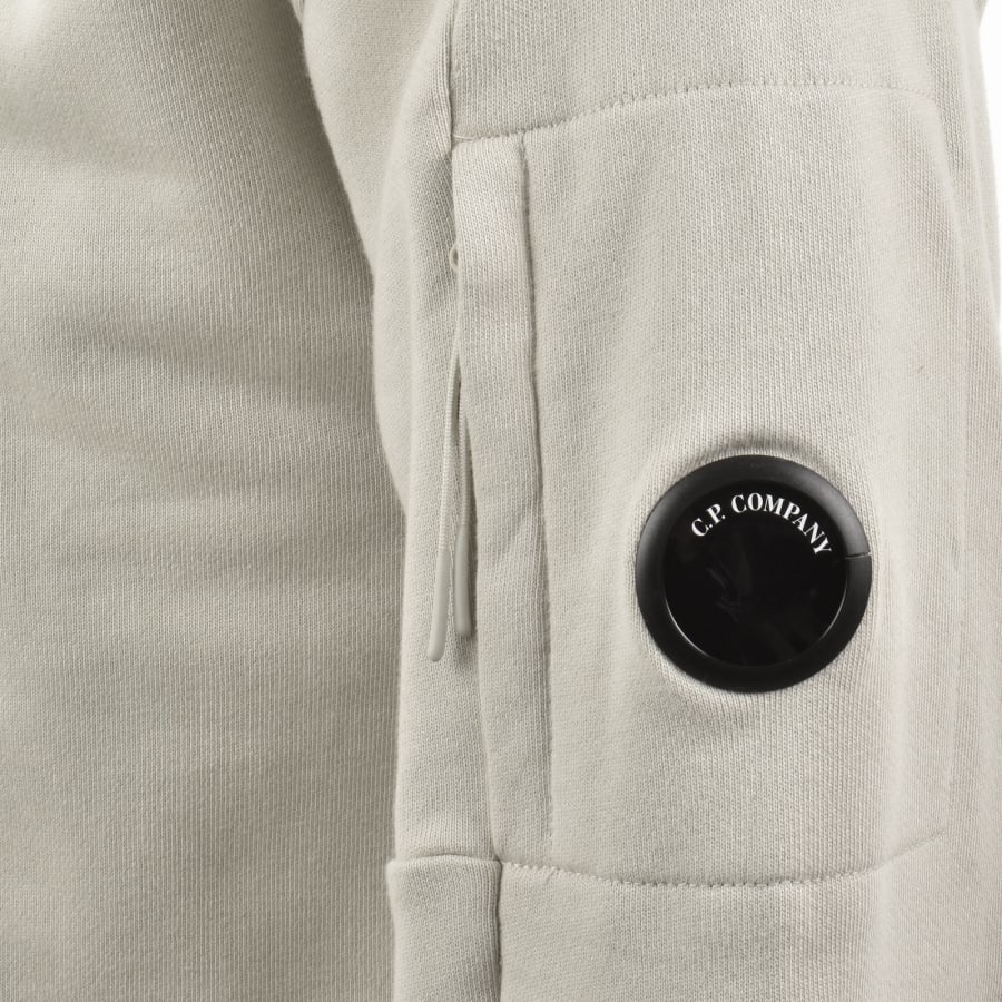 Image number 4 for CP Company Half Zip Sweatshirt Beige