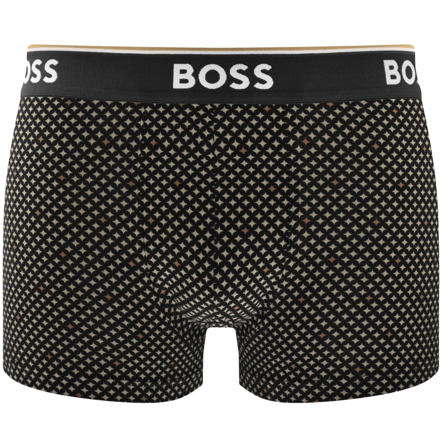 Image number 4 for BOSS Underwear 3 Pack Power Trunks Black