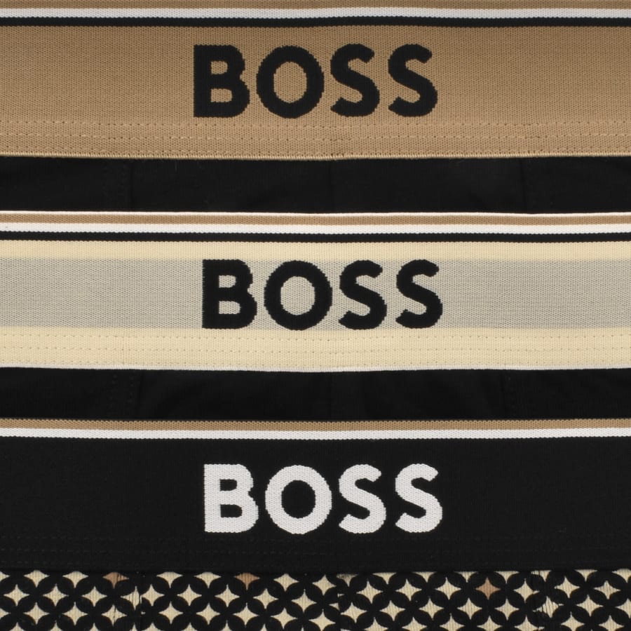 Image number 5 for BOSS Underwear 3 Pack Power Trunks Black
