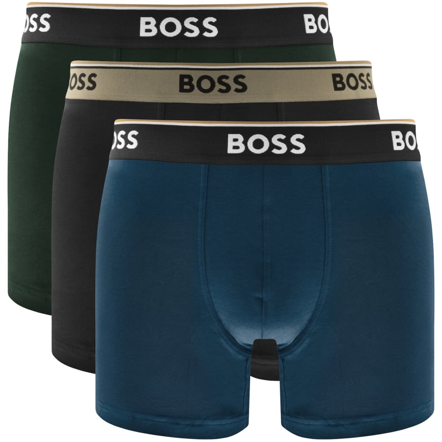 Image number 1 for BOSS Underwear 3 Pack Power Boxer Briefs