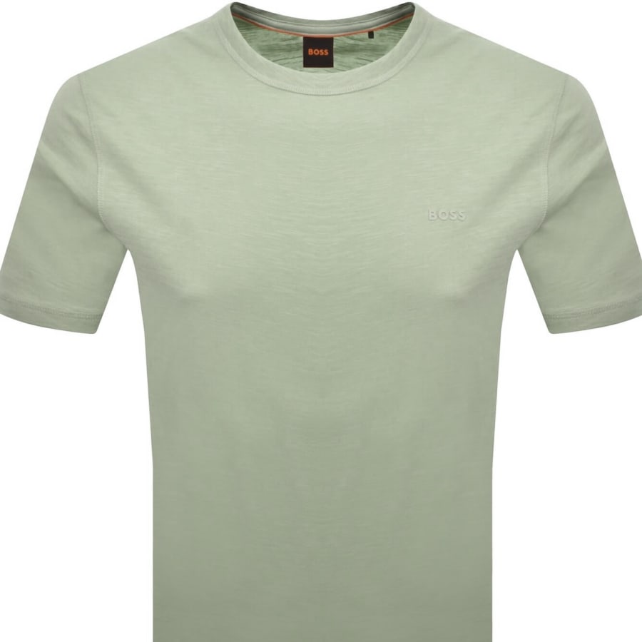Image number 2 for BOSS Tegood T Shirt Green