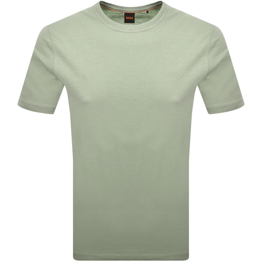Image number 1 for BOSS Tegood T Shirt Green