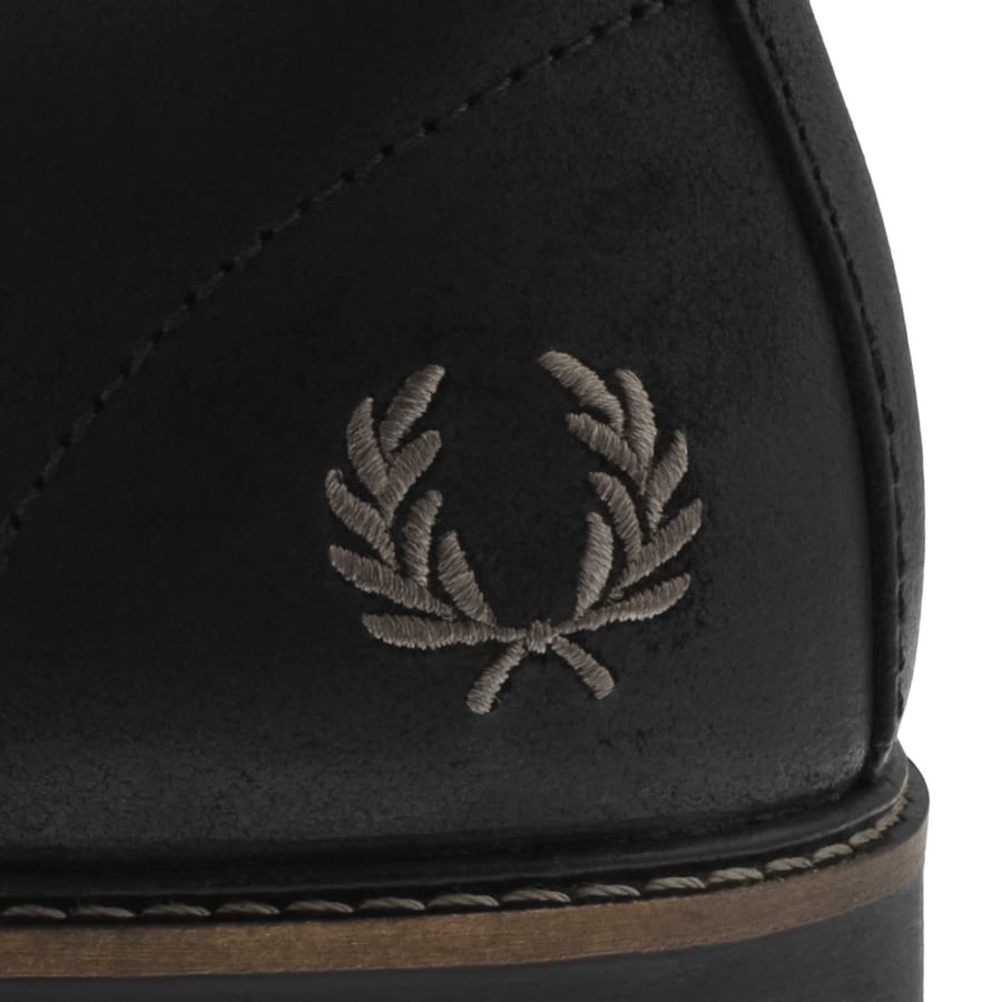 Image number 4 for Fred Perry Kenney Trainers Black