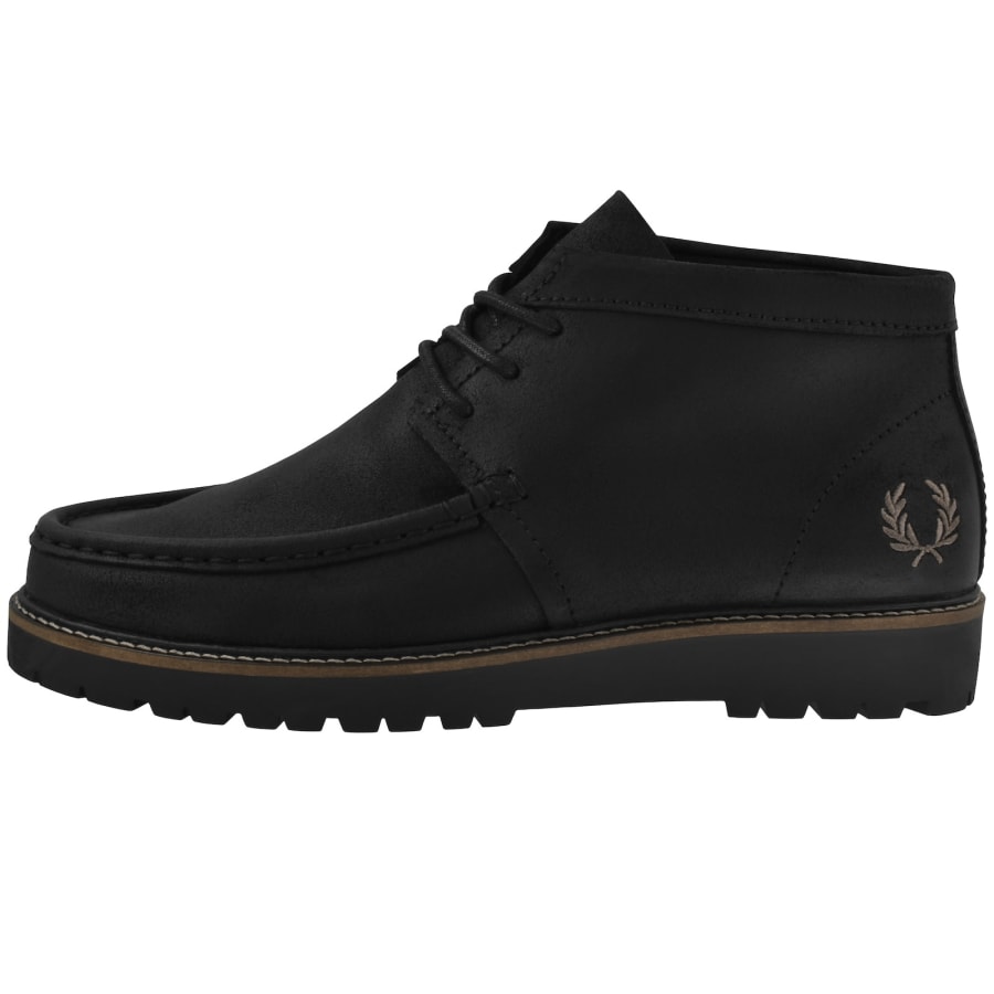 Image number 1 for Fred Perry Kenney Trainers Black