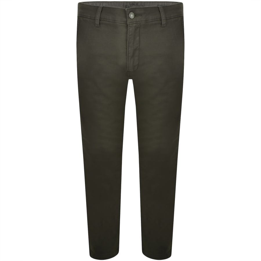 Image number 2 for Levis Standard Taper Chinos Green