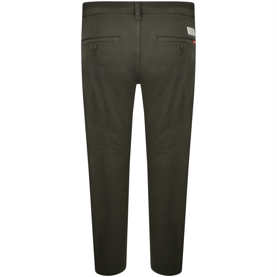 Image number 3 for Levis Standard Taper Chinos Green