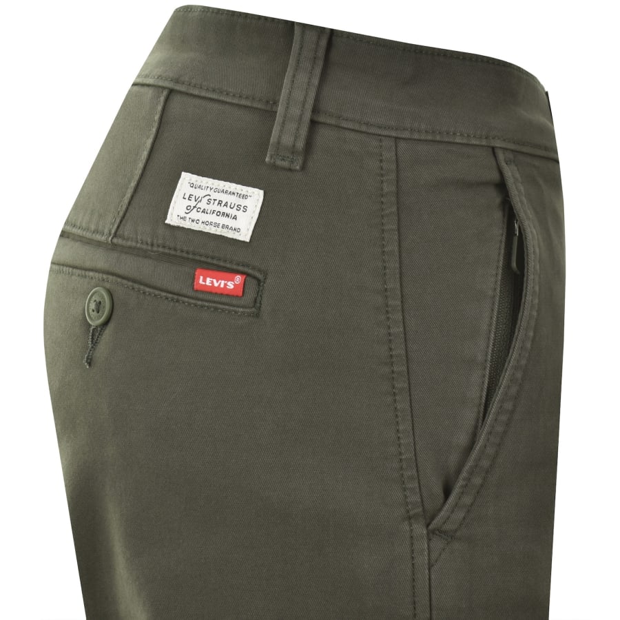 Image number 4 for Levis Standard Taper Chinos Green