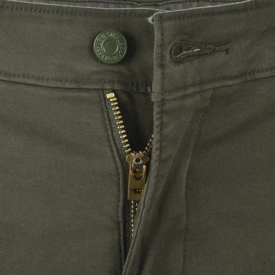 Image number 5 for Levis Standard Taper Chinos Green