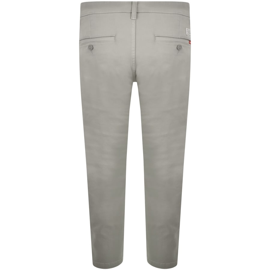 Image number 3 for Levis Standard Taper Chinos Ghost Grey