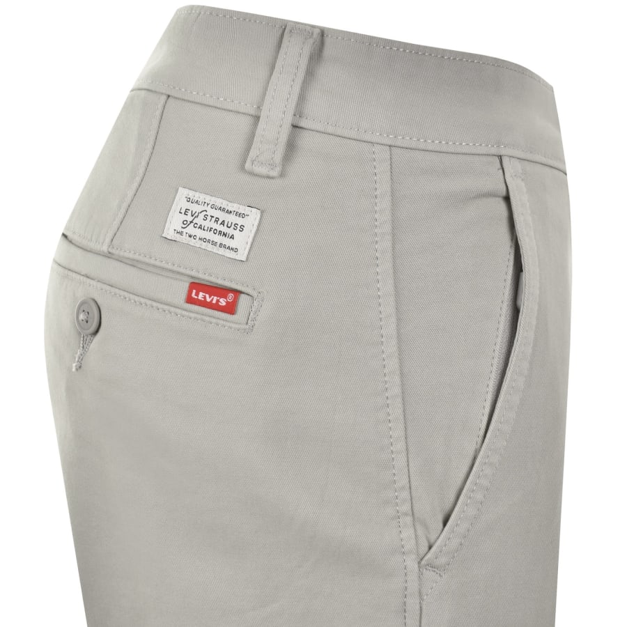 Image number 4 for Levis Standard Taper Chinos Ghost Grey