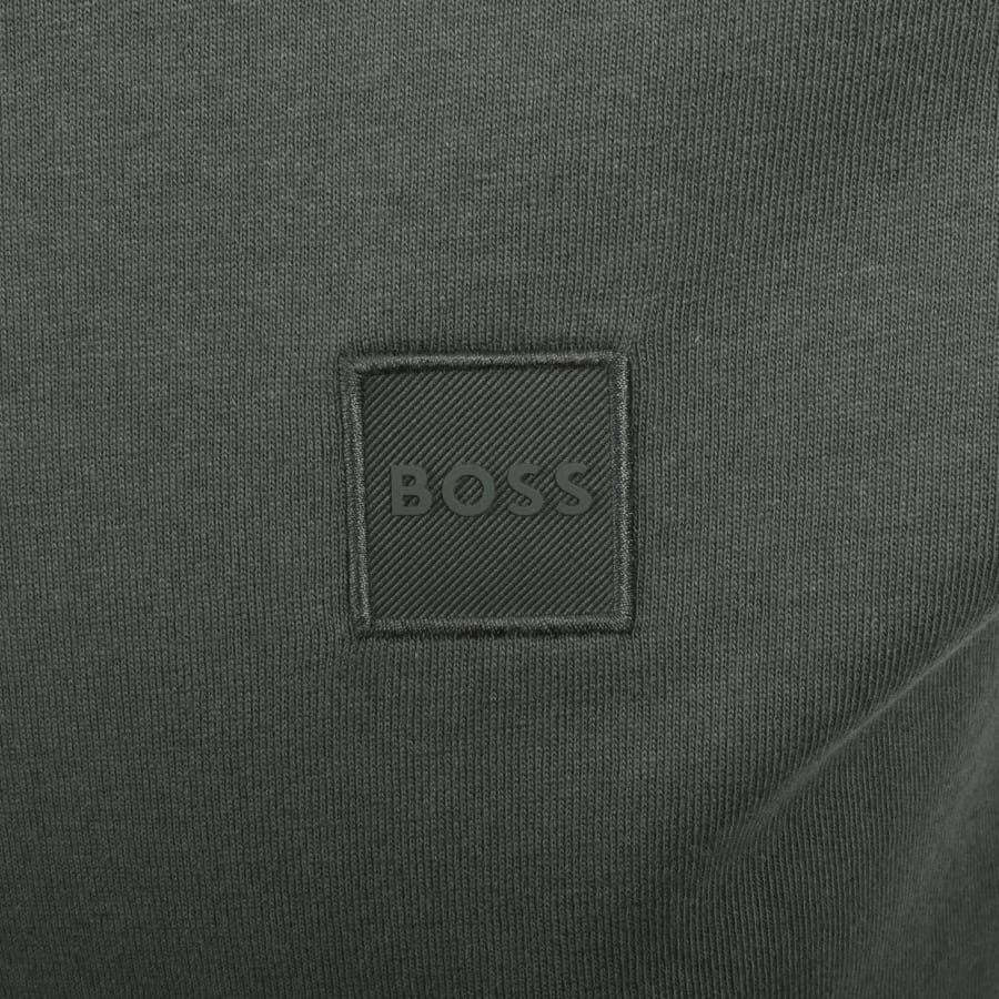 Image number 3 for BOSS Tales T Shirt Open Green