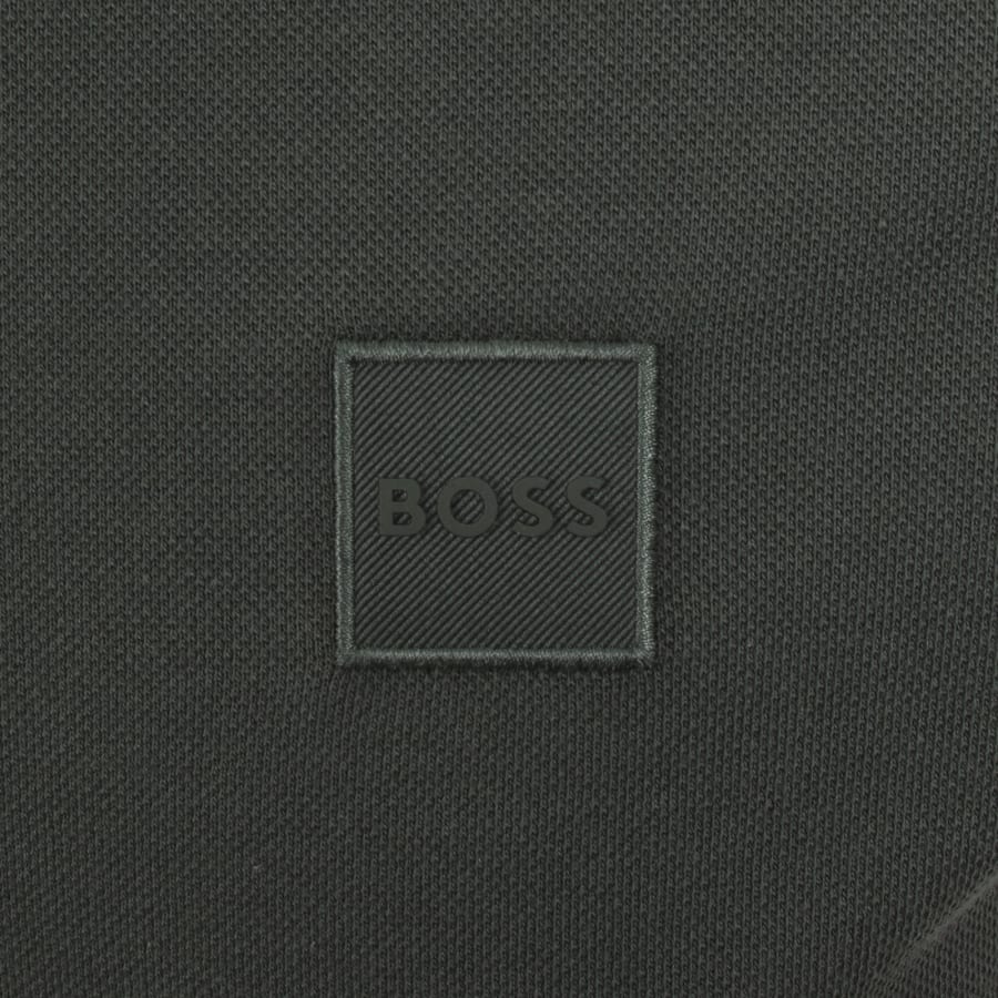Image number 3 for BOSS Long Sleeve Passerby Polo T Shirt Green