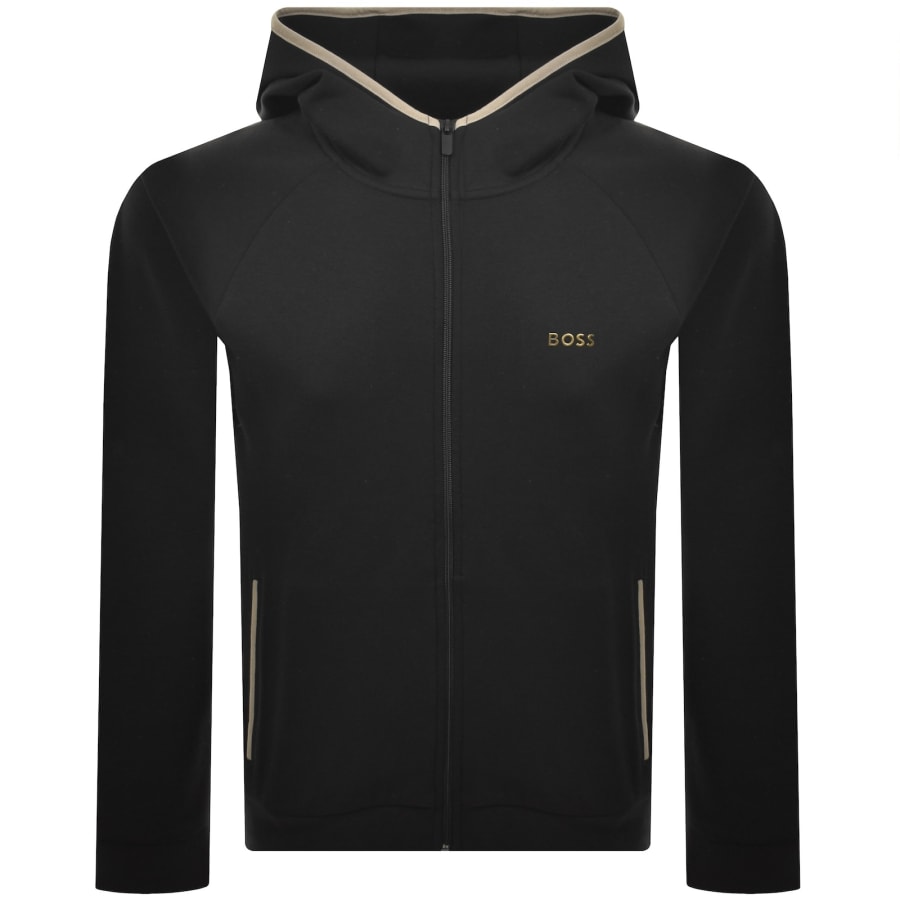 Image number 1 for BOSS Sense Full Zip Hoodie Black
