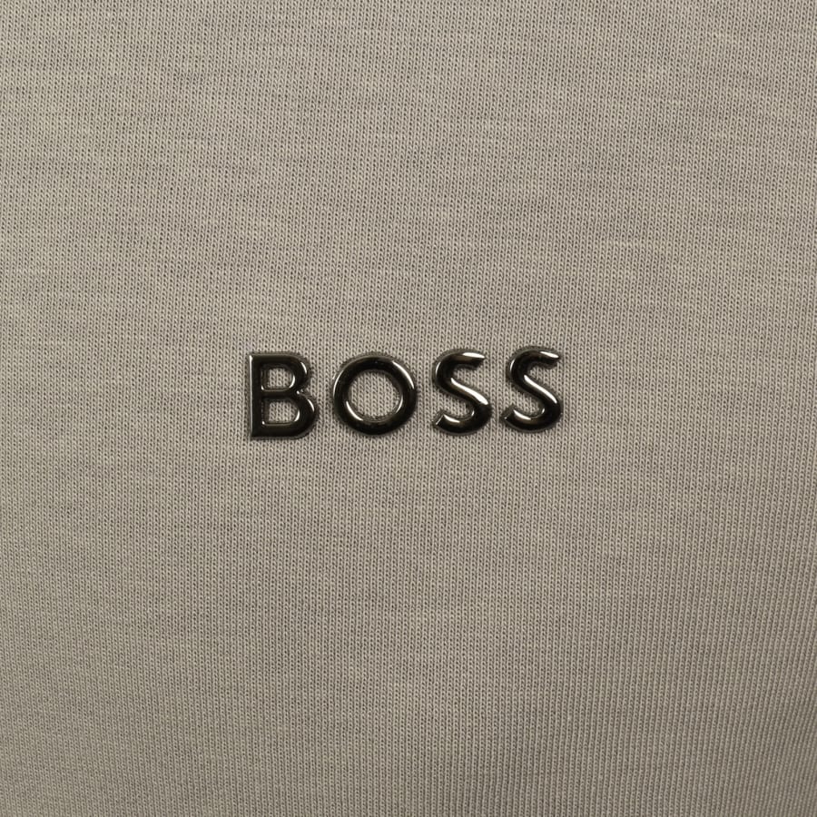 Image number 3 for BOSS Sense Quarter Zip Sweatshirt Beige