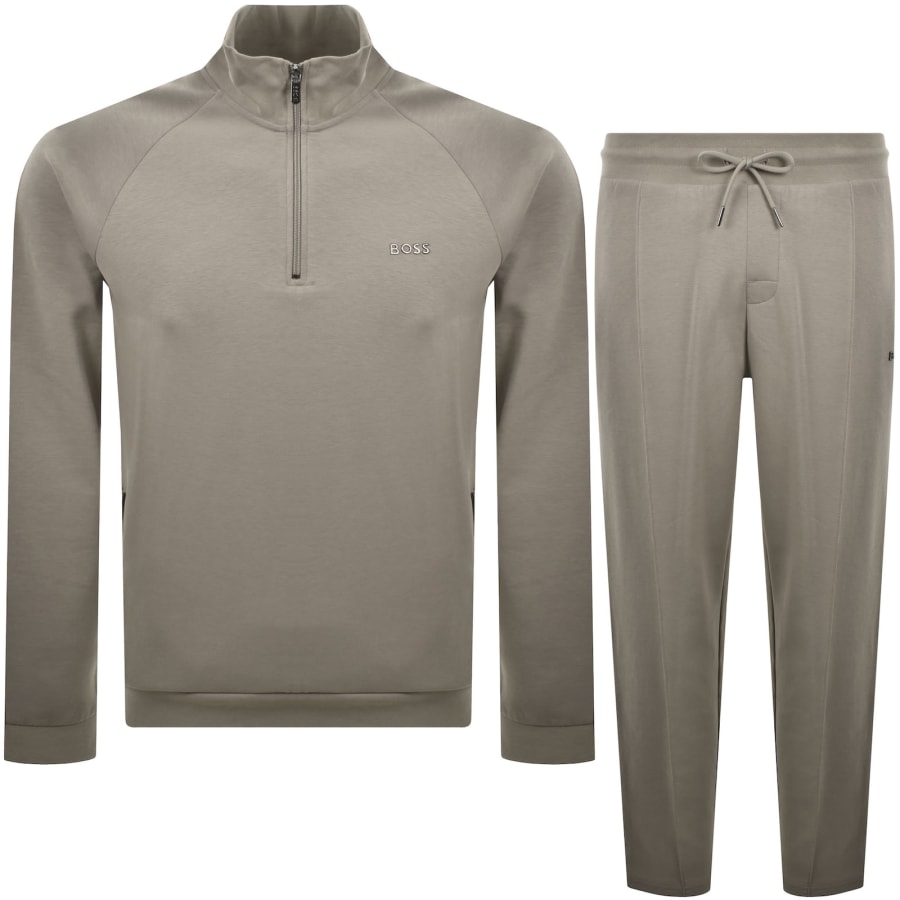 Image number 1 for BOSS Sense Tracksuit Beige