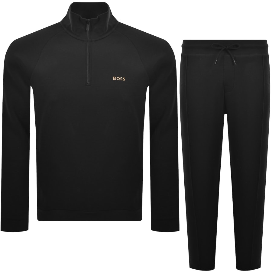 Image number 1 for BOSS Sense Tracksuit Black