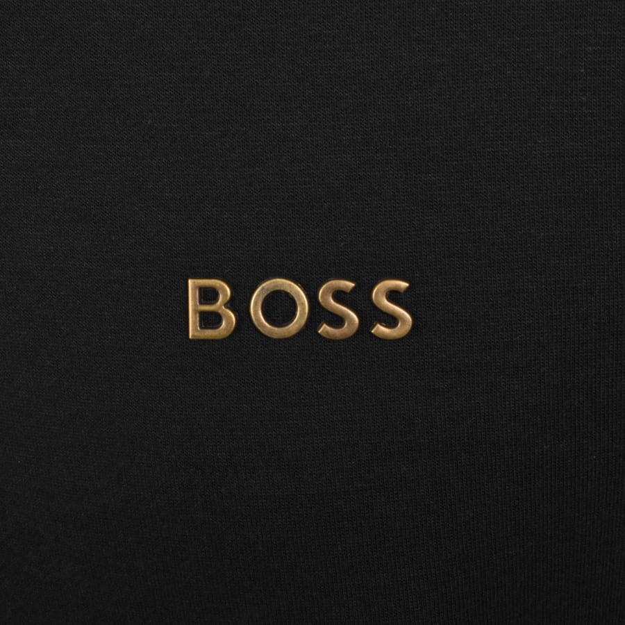 Image number 3 for BOSS Sense Quarter Zip Sweatshirt Black