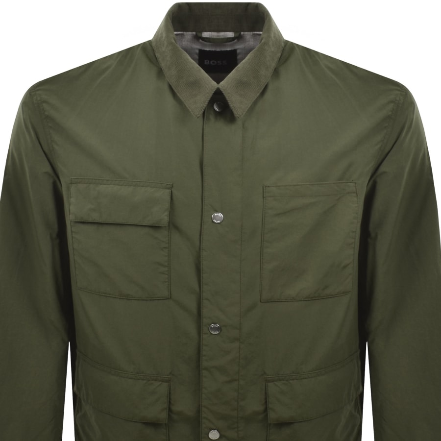 Image number 2 for BOSS Corpo Jacket Green