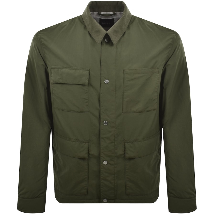 Image number 1 for BOSS Corpo Jacket Green