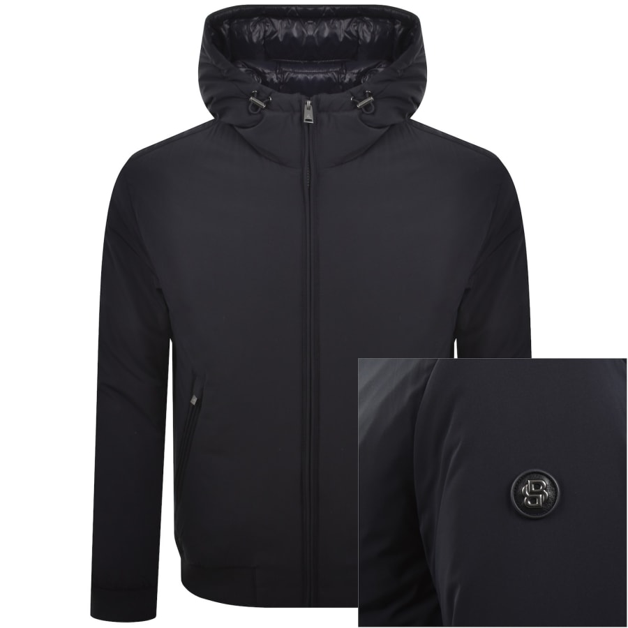 Image number 1 for BOSS Caniol Jacket Dark Blue