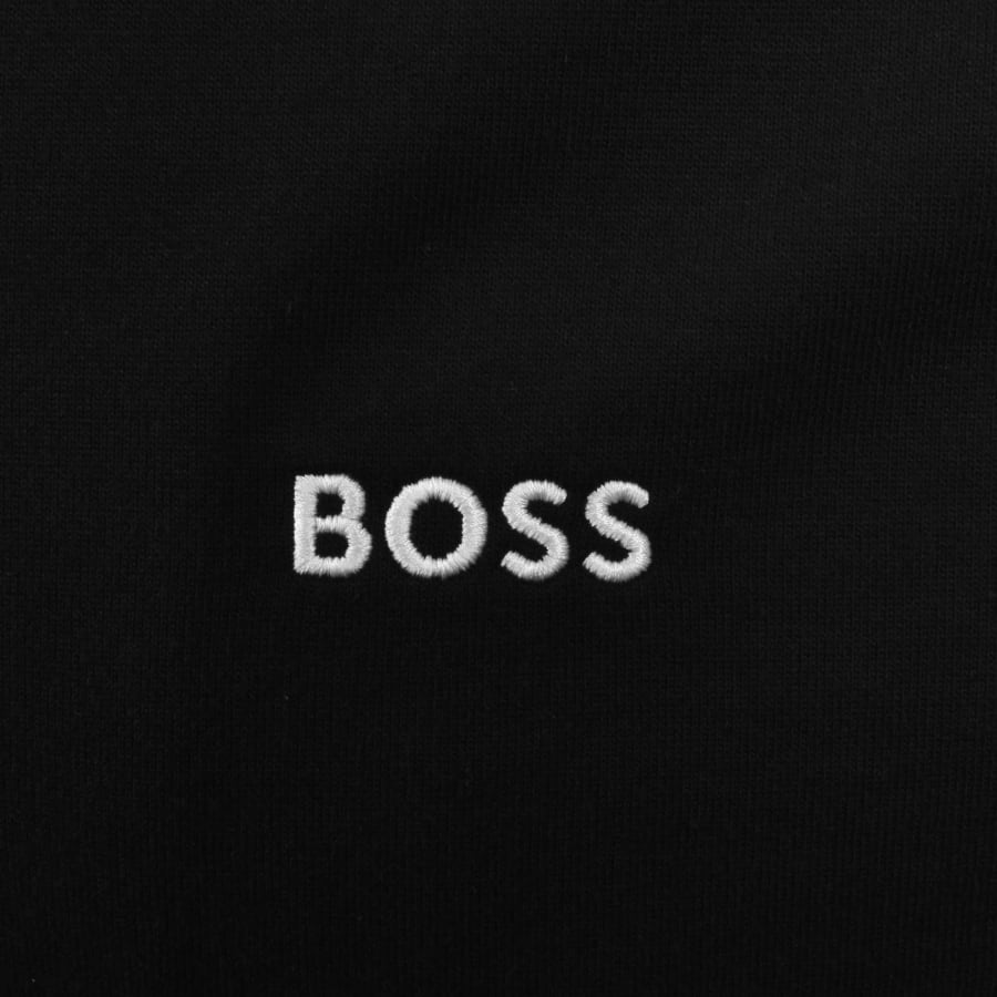 Image number 3 for BOSS Iconic Zip Sweatshirt Black