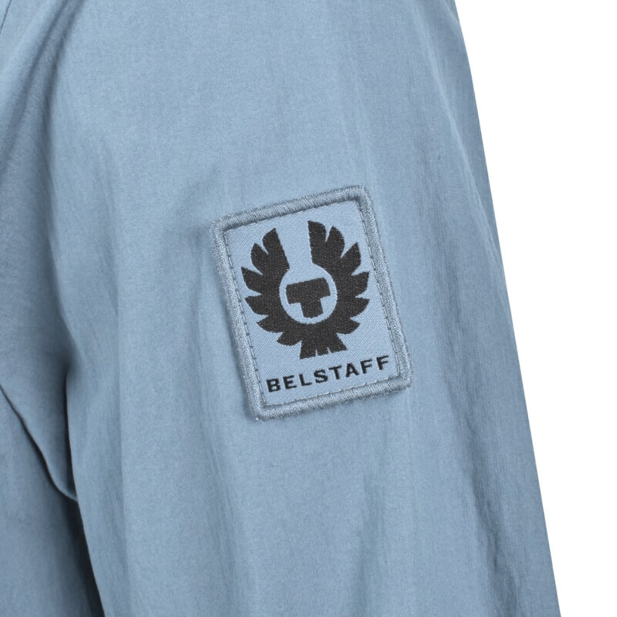 Image number 4 for Belstaff Cargo Overshirt Blue