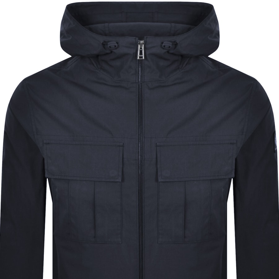 Image number 3 for Belstaff Container Overshirt Navy