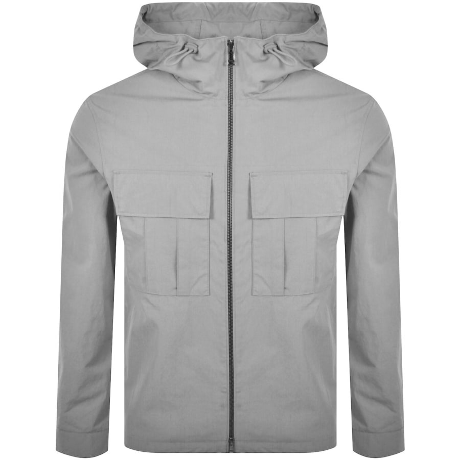 Image number 2 for Belstaff Container Overshirt Grey