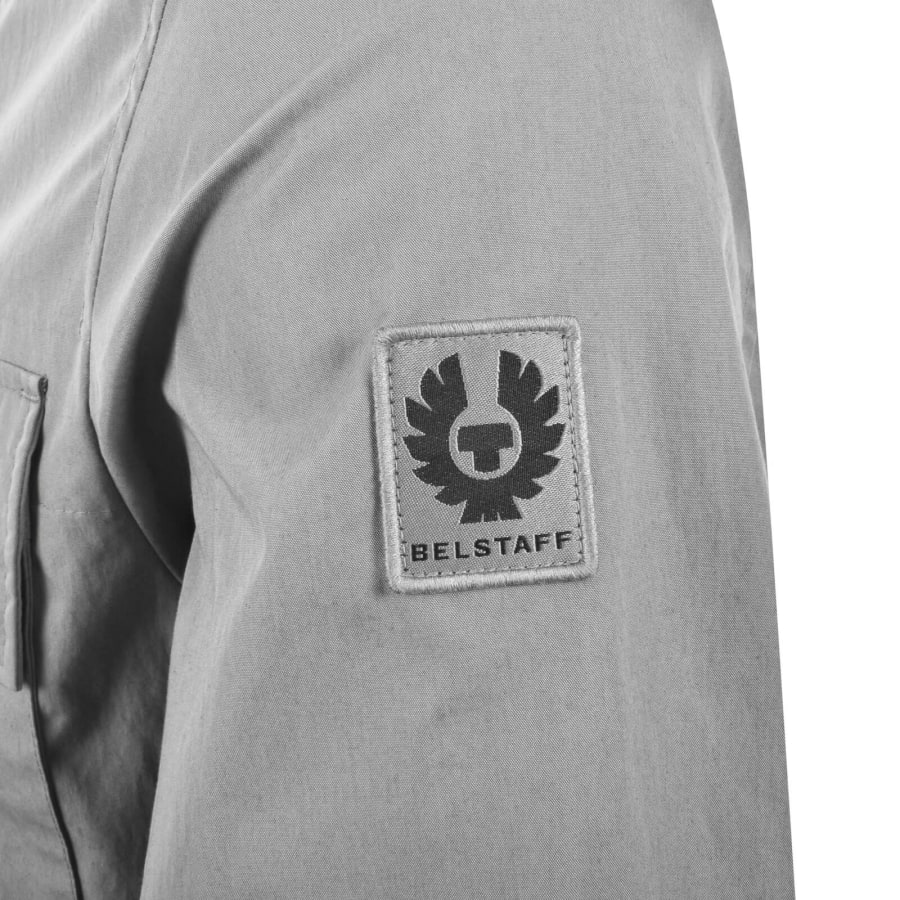 Image number 4 for Belstaff Container Overshirt Grey