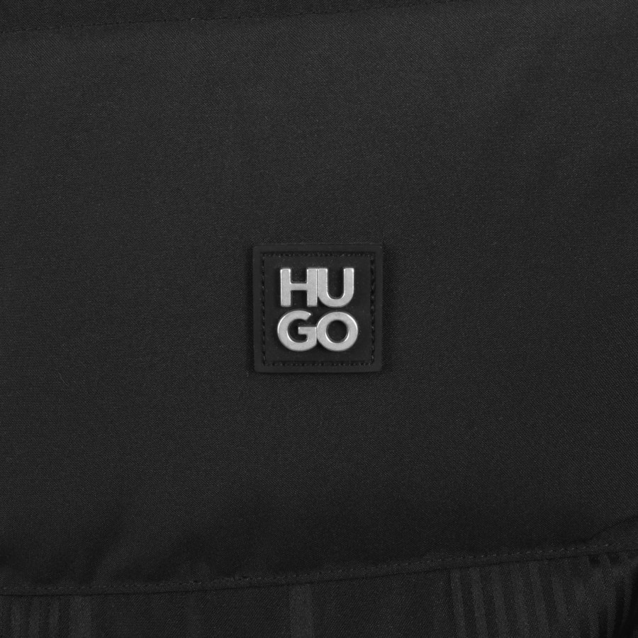 Image number 3 for HUGO Balto Padded Jacket Black