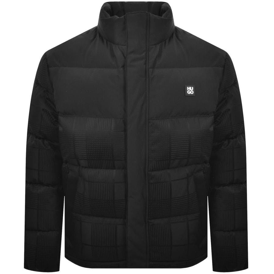 Image number 1 for HUGO Balto Padded Jacket Black
