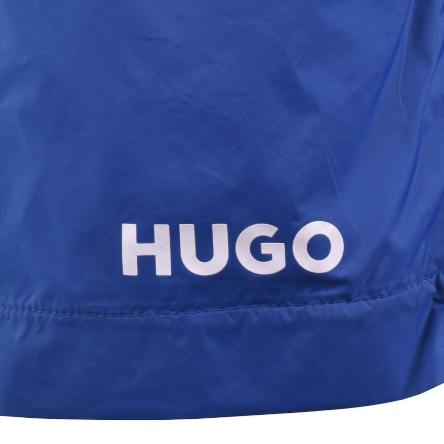 Image number 3 for HUGO Haiti Swim Shorts Blue