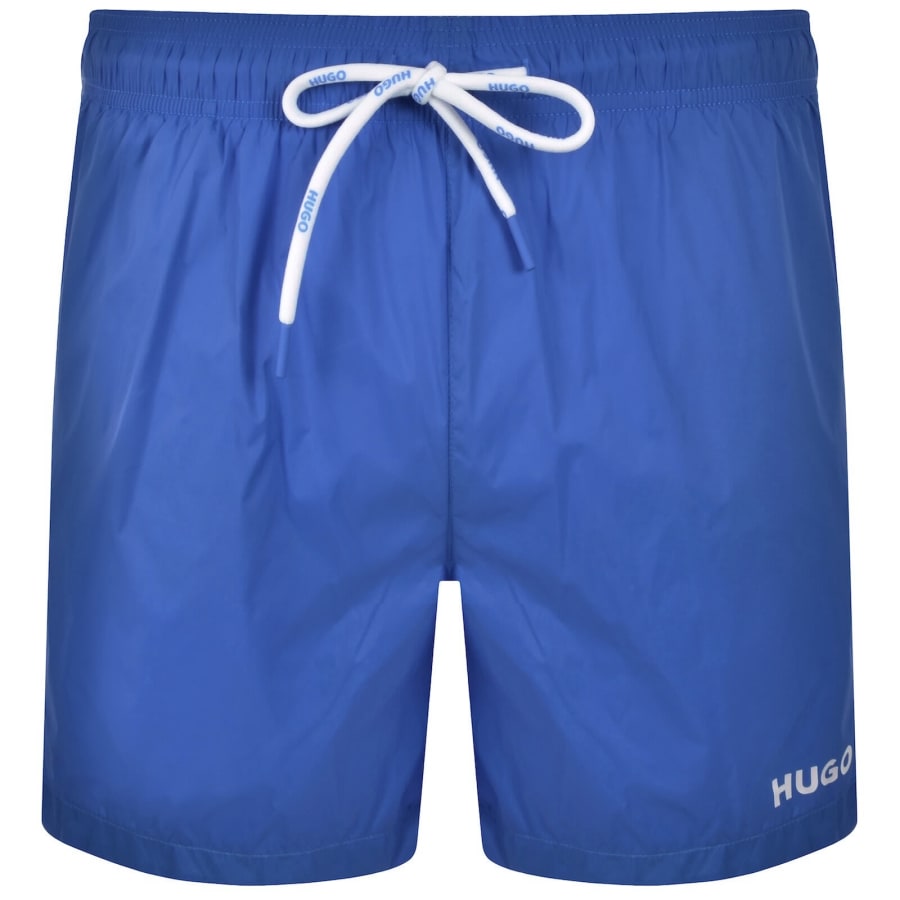 Image number 1 for HUGO Haiti Swim Shorts Blue