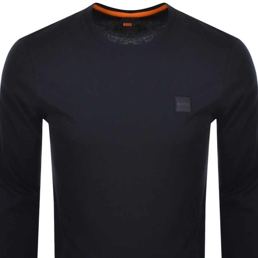 Image number 2 for BOSS Tacks T Shirt Dark Blue