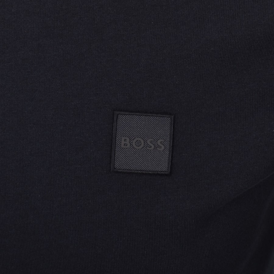 Image number 3 for BOSS Tacks T Shirt Dark Blue