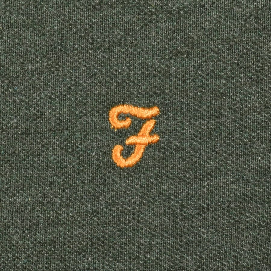 Image number 3 for Farah Cunningham Polo T Shirt Green