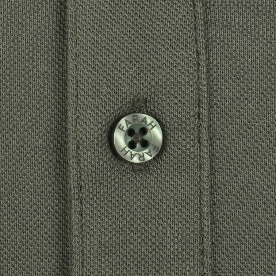 Image number 4 for Farah Irwin Polo T Shirt Rosemary Green
