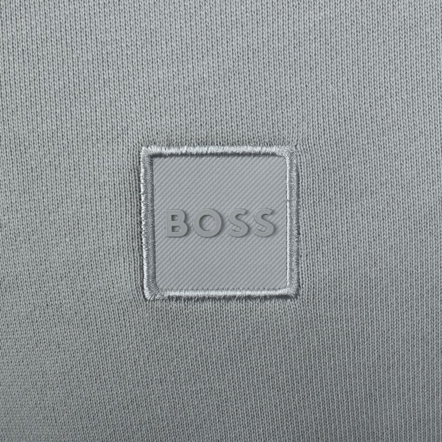 Image number 4 for BOSS Zetrust Quarter Zip Tracksuit Blue
