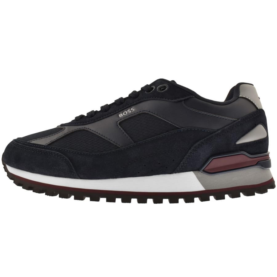 Image number 1 for BOSS Parkour L Runner Trainers Dark Blue