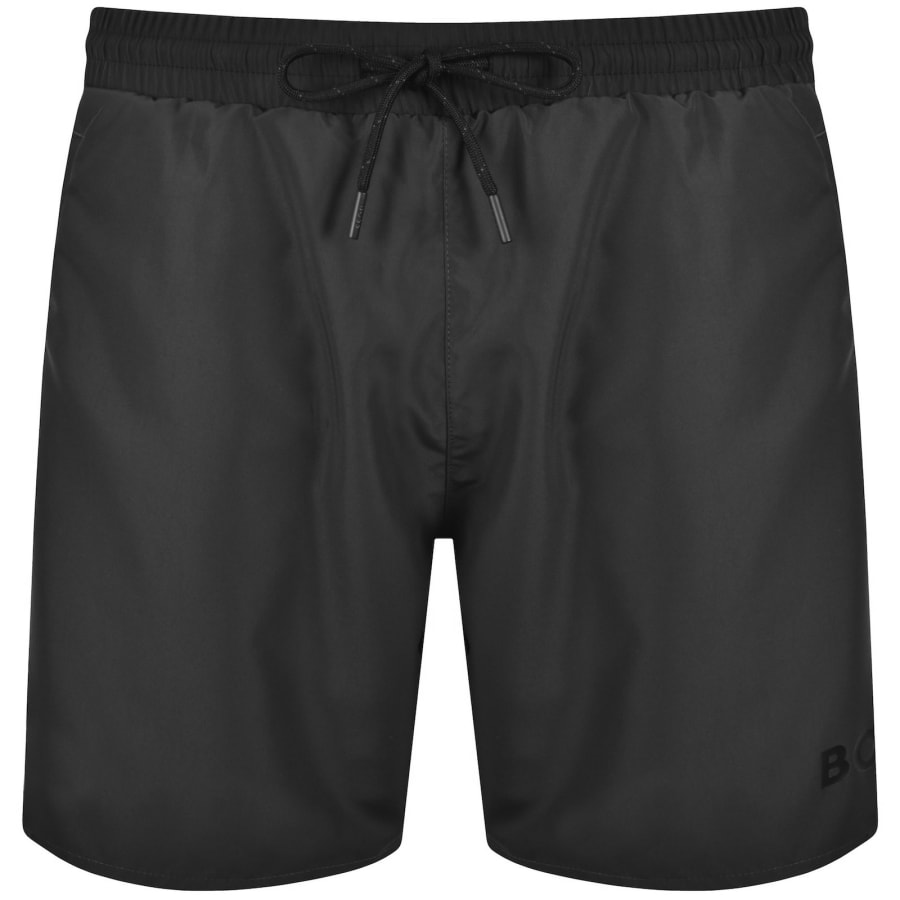 Image number 1 for BOSS Starfish Swim Shorts Dark Grey