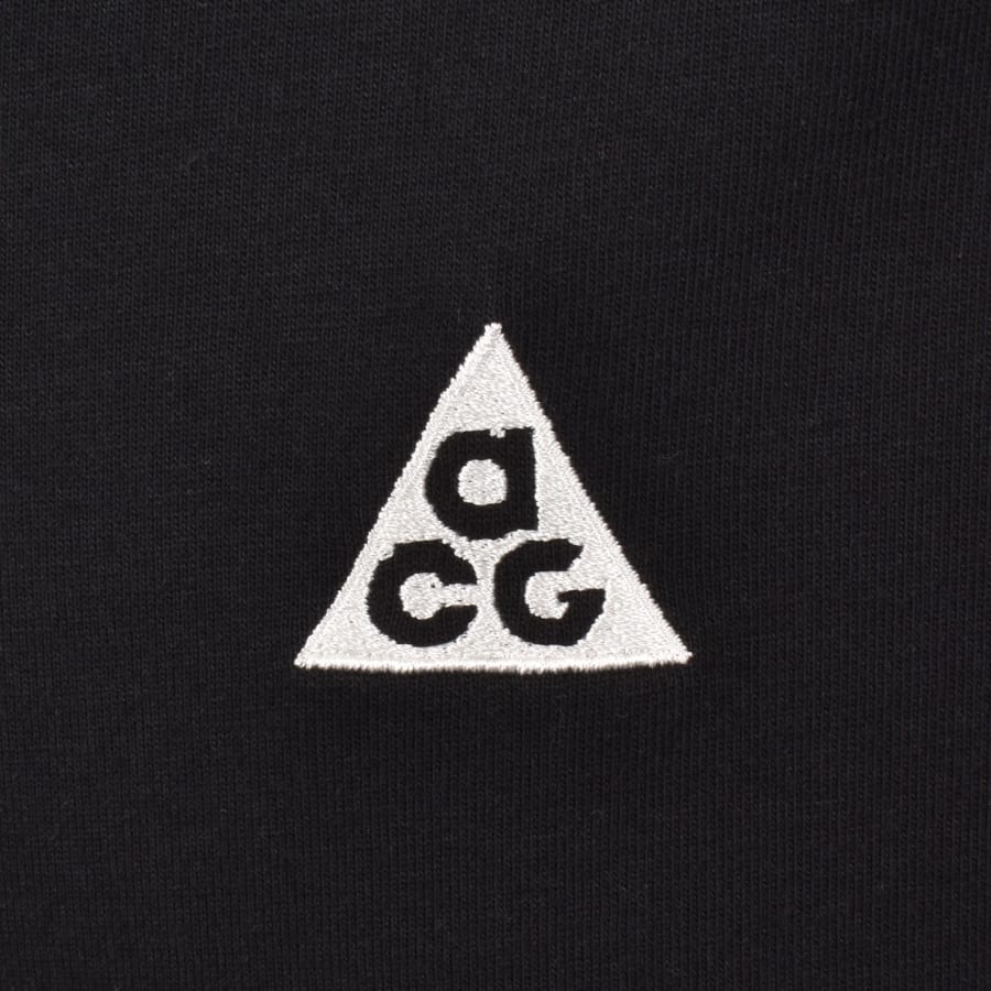 Image number 4 for Nike ACG Camp Summit T Shirt Black