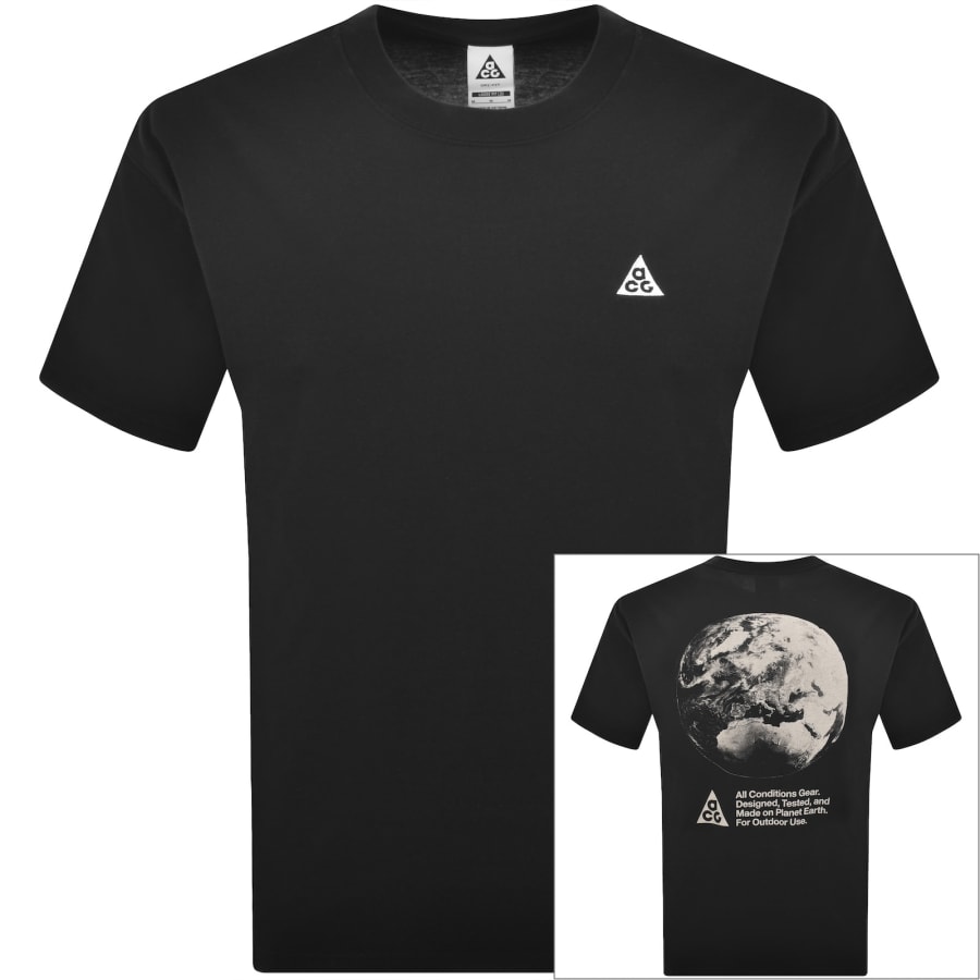 Image number 1 for Nike ACG Camp Summit T Shirt Black