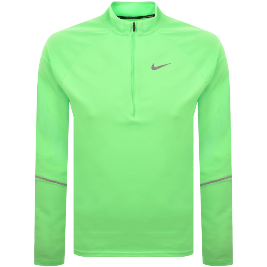 Image number 1 for Nike Running Track Top Green