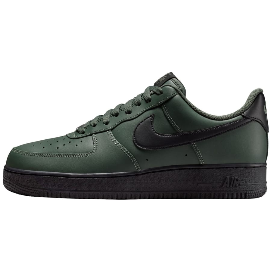 Image number 1 for Nike Air Force 1 Trainers Camo Green