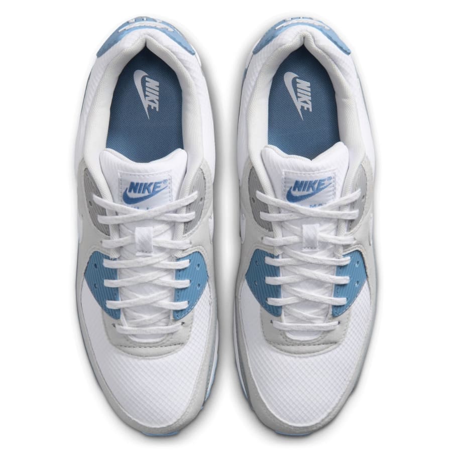Image number 3 for Nike Air Max 90 Premium Trainers White