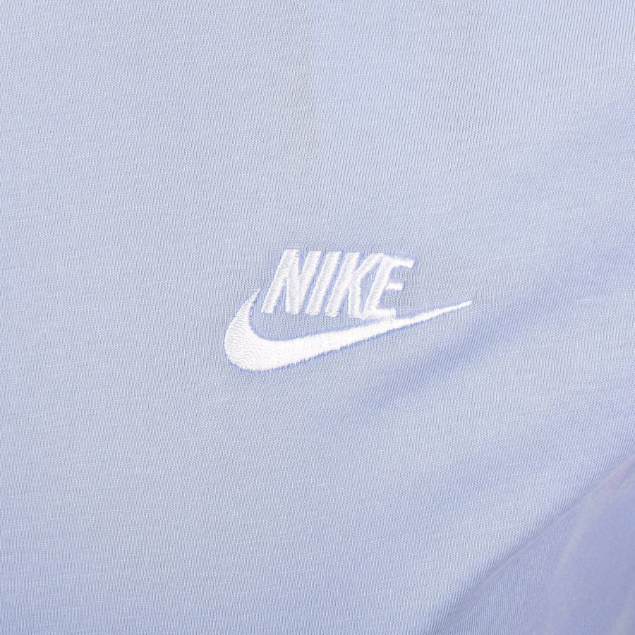 Image number 3 for Nike Crew Neck Club T Shirt Purple