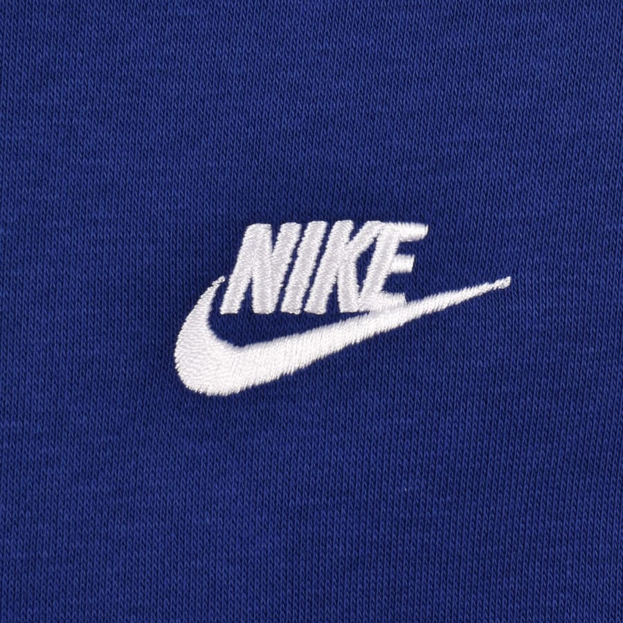 Image number 3 for Nike Club Hoodie Blue