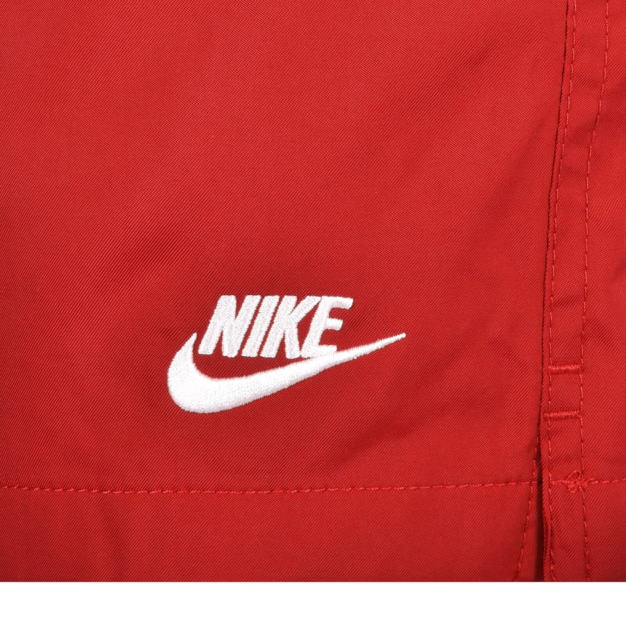 Image number 3 for Nike Club Flow Swim Shorts Red