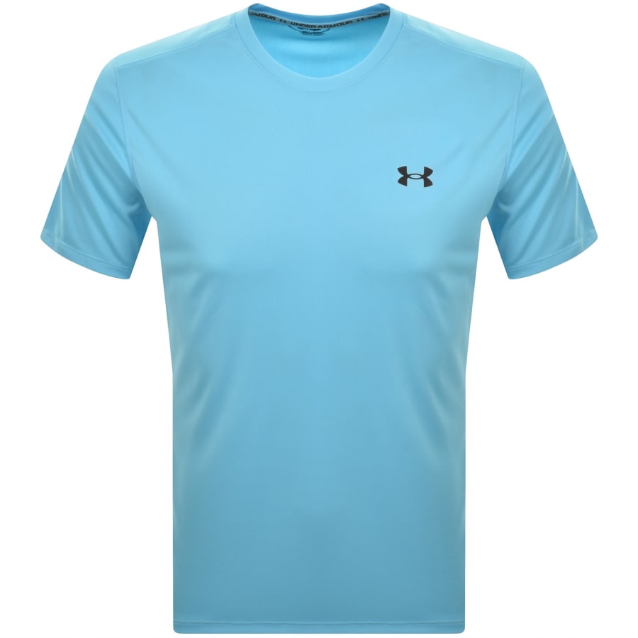 Image number 1 for Under Armour Tech Utility T Shirt Fresco Blue