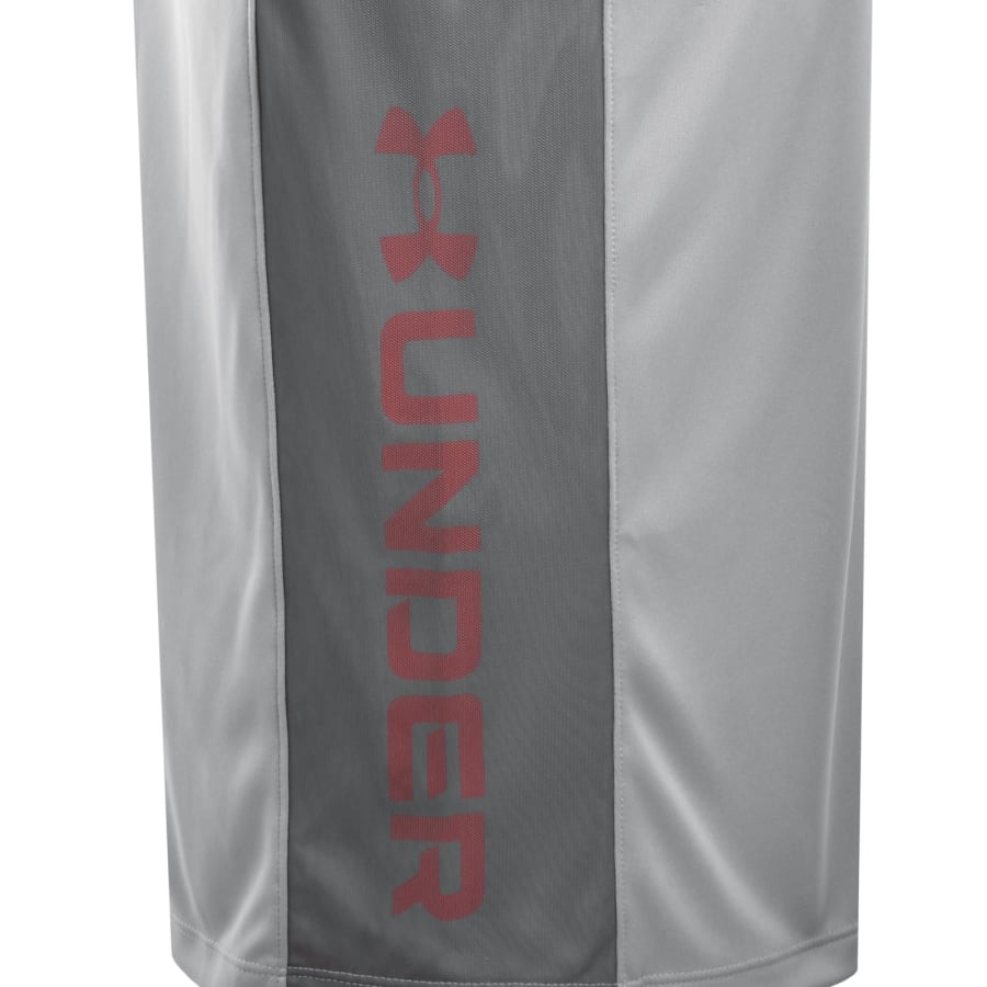 Image number 4 for Under Armour Tech Utility T Shirt Mod Grey